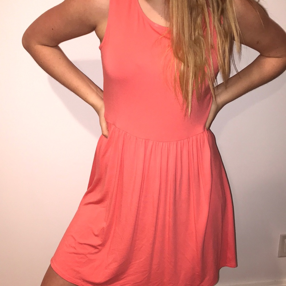 Coral Sundress